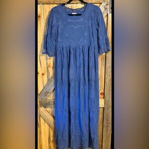 Pink Blush maxi maternity dress size s/m